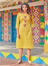 Smylee Apsara 4 New Ethnic Wear Designer Heavy Lurex Latest Kurti Collection